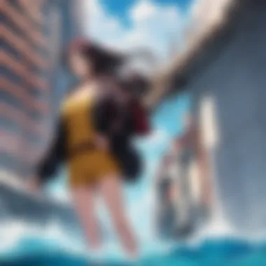The Grand Line Adventure A vibrant scene depicting the world of One Piece