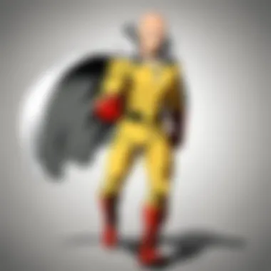 The Heroes of One Punch Man An artistic depiction of the main characters in One Punch Man