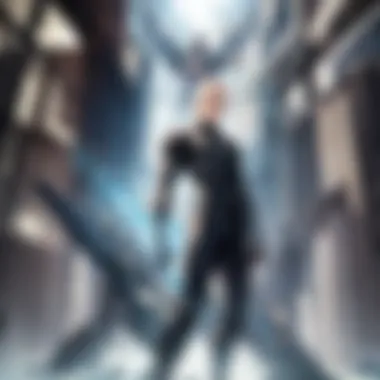 Epic Showdowns: Beyond the Punch A dramatic scene depicting a battle
