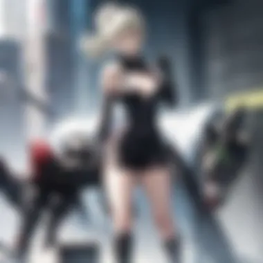 Character Interactions in One Punch Man A detailed view of character interactions within the game