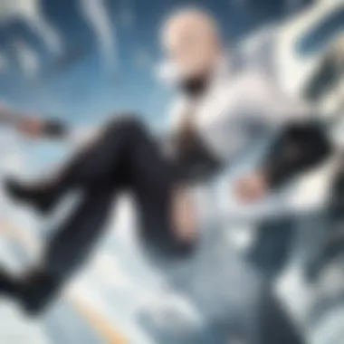 The Philosophy Behind Saitama A close-up of Saitama's contemplative expression