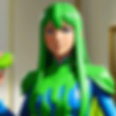Character Introductions and Interactions Key characters introduced in the first episode gathered in a significant scene
