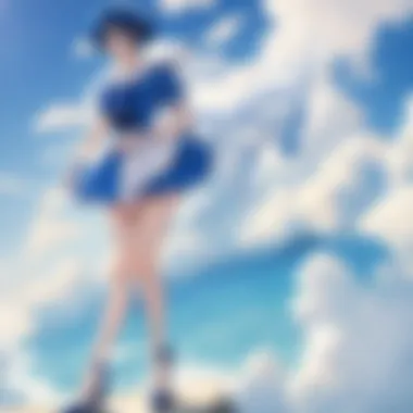 Elegant Design of Sailor Mercury Wig Mercury's Brilliance Wig