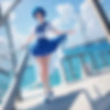 Expressing Sailor Mercury's Character Through Wig Celestial Intelligence Wig