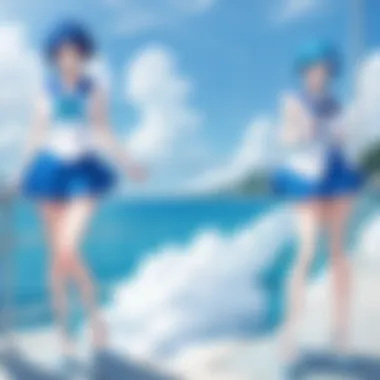 Perfecting the Sailor Mercury Look with Wig Crystal Clear Wig