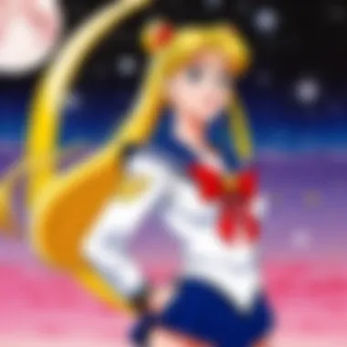 Camaraderie Among the Sailors Sailor Moon characters in a group pose