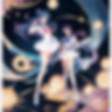 Key Supporting Characters of Sailor Moon An illustration highlighting key supporting characters in the Sailor Moon series.