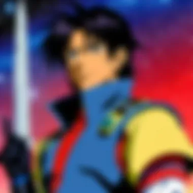 Thematic Elements of Outlaw Star An artistic representation of the thematic elements within the series
