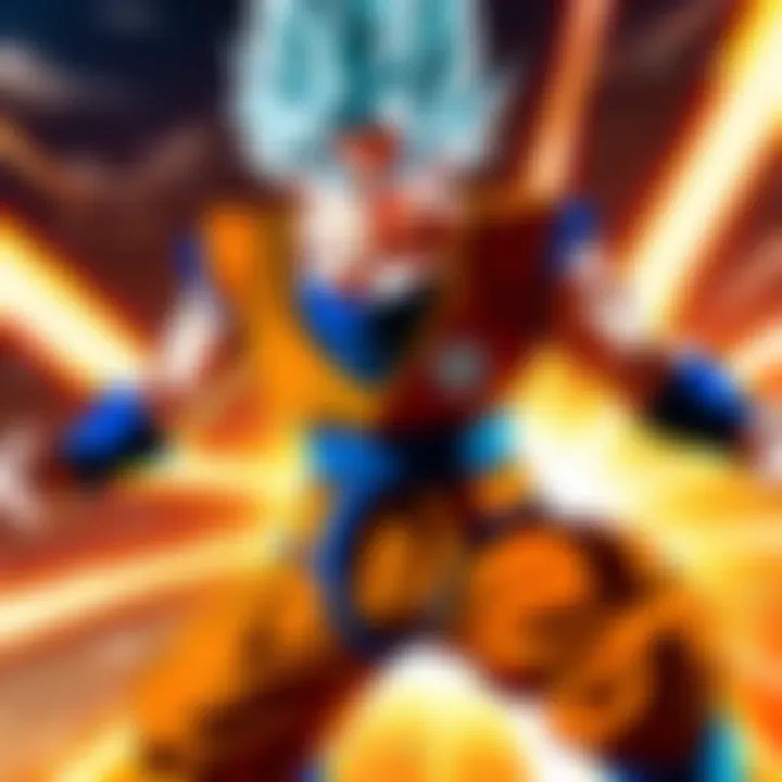 Behind-the-scenes look at the animation process of Super Dragonball Heroes