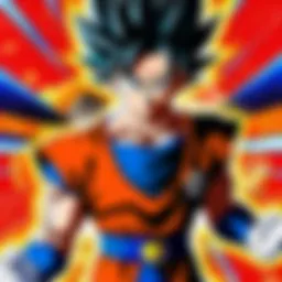 Cover art showcasing the distinct visual style of Super Dragonball Heroes