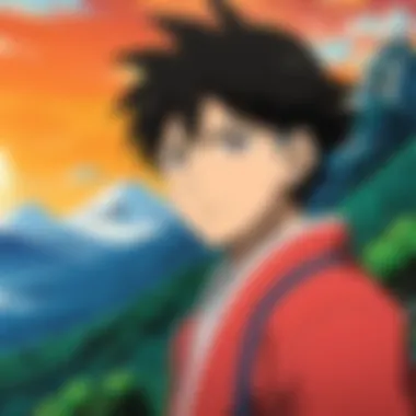 Impactful Moments in Scryed A collage of key moments from Scryed, illustrating its impact on contemporary anime and its place in the genre's evolution.