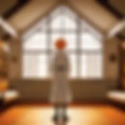 Eerie atmosphere of Grace Field House