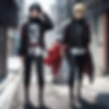Naruto and Sasuke: A Pivotal Bond A captivating scene showcasing Naruto and Sasuke in a pivotal moment.