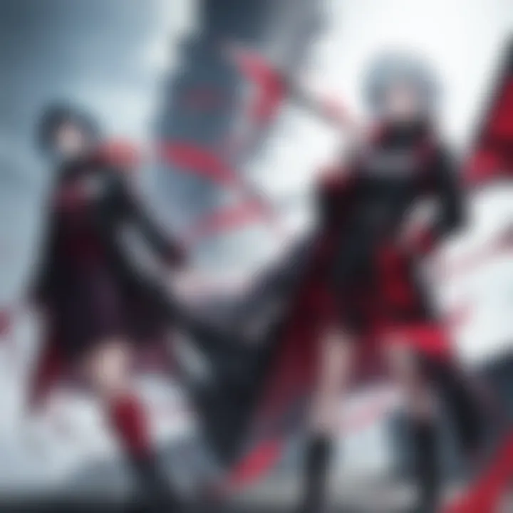 Cover art of Tokyo Ghoul Blu-ray edition showcasing iconic characters