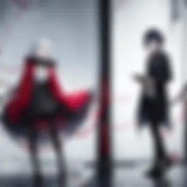 Character Evolution in Tokyo Ghoul A close-up of a significant character transformation, emphasizing their emotional depth.