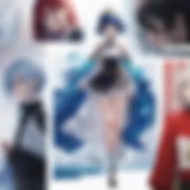 Exquisite Collage of Top-Rated Anime Series Top-Rated Anime Series Collage