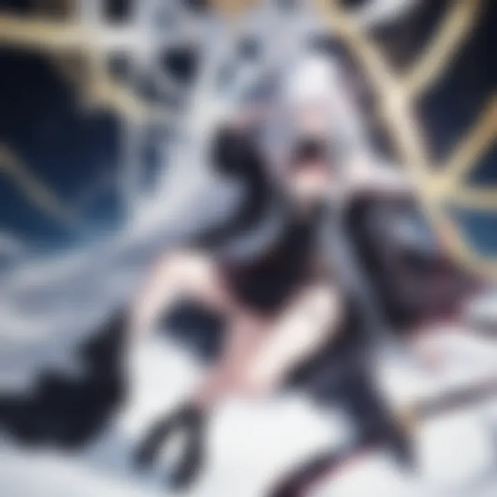An evocative portrayal of the supernatural elements within Twin Star Exorcist, highlighting the mystical themes.