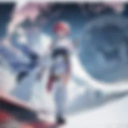 View of a bustling Tokyo street with digital billboards showcasing local businesses