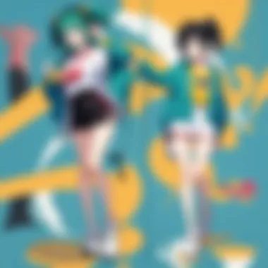 Trendy Apparel Inspired by Urusei Yatsura Stylish apparel featuring iconic designs from Urusei Yatsura.