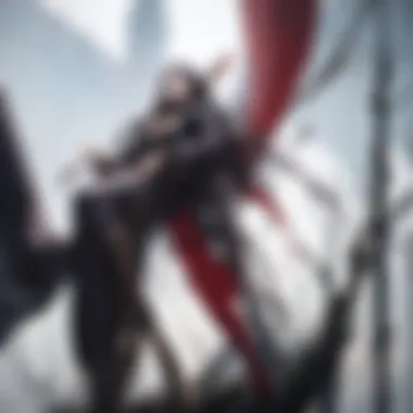 A visually striking poster of the new Vampire Hunter D movie featuring the titular character in a dramatic pose.