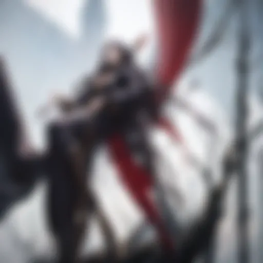 A visually striking poster of the new Vampire Hunter D movie featuring the titular character in a dramatic pose.