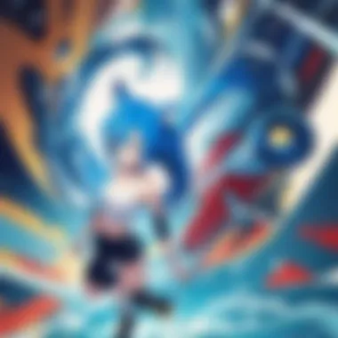 Vibrant Character Illustration from Sonic OVA DVD Vibrant Character Illustration from Sonic OVA DVD