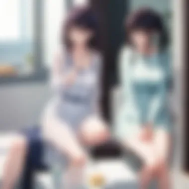 Enjoying Domestic Girlfriend Online An anime enthusiast enjoying Domestic Girlfriend on a laptop
