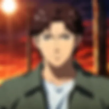 A Key Moment in Supernatural Anime A serene landscape depicting a key moment from a supernatural anime.