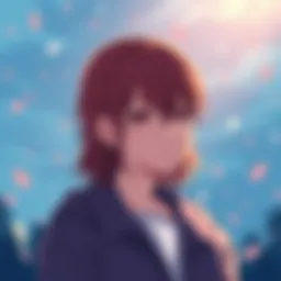 A poignant scene illustrating the emotional depth of 'Your Lie in April'
