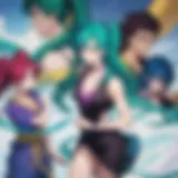 Cover art of the Yu Yu Hakusho box set showcasing its vibrant design and iconic characters.